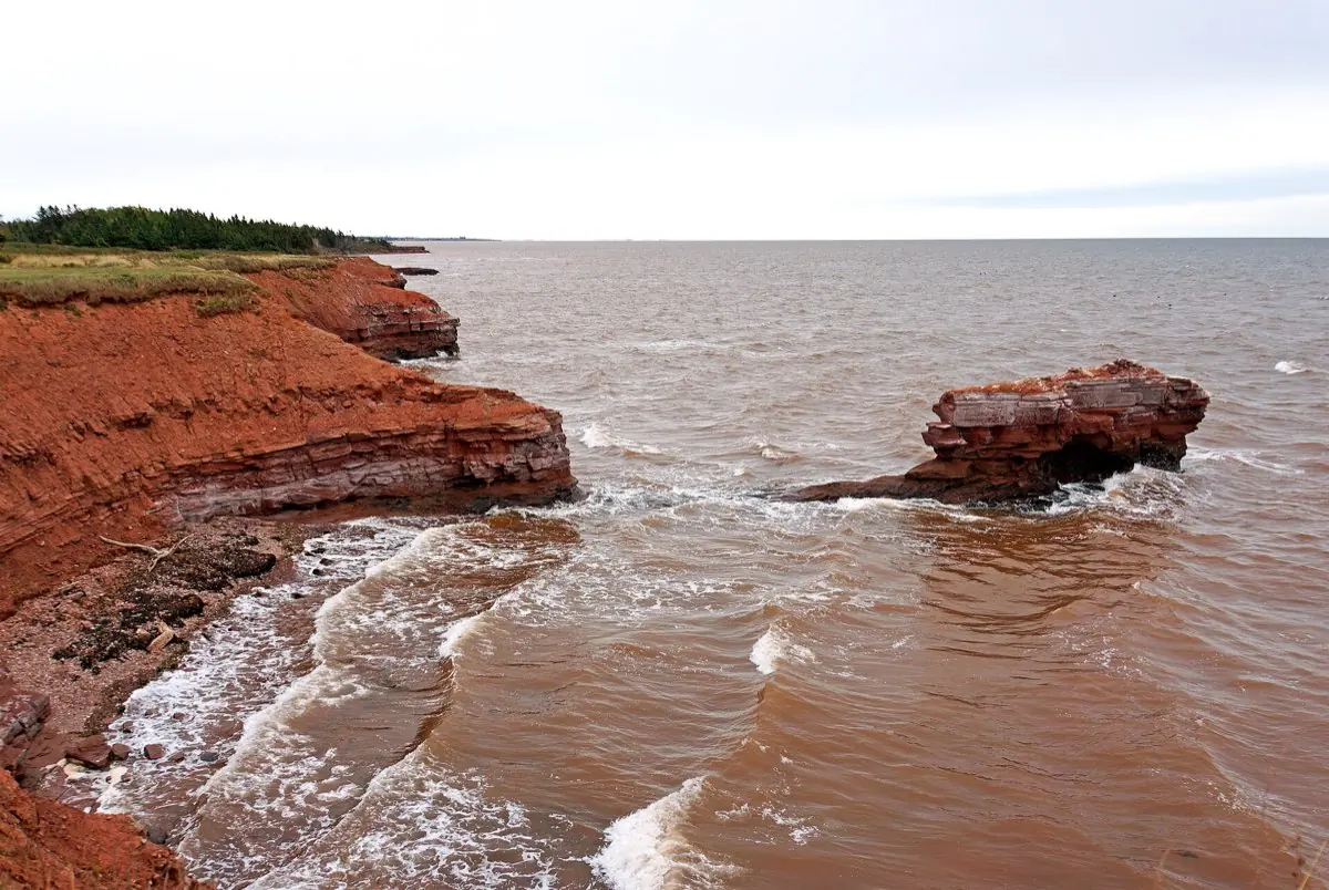 Red Sand Coastline